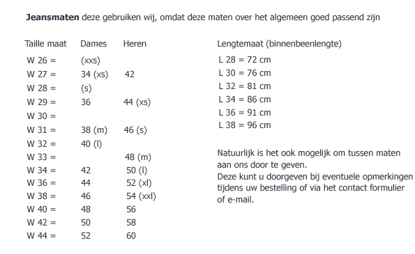 Maat 34 34 omrekenen heren hotsell